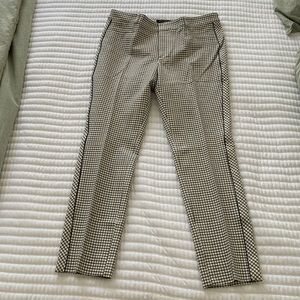 Banana Republic Plaid Ankle Pants
